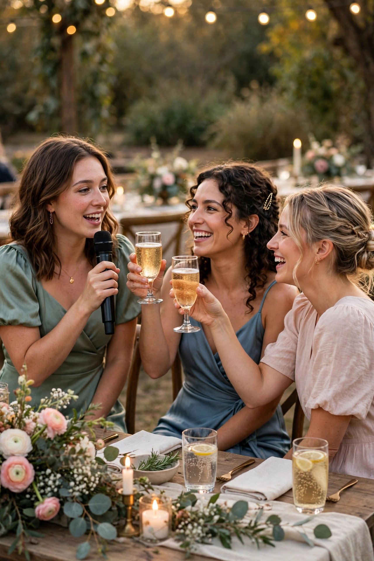 Who Gives the Toast? — bridal party guidance for a 2027 wedding