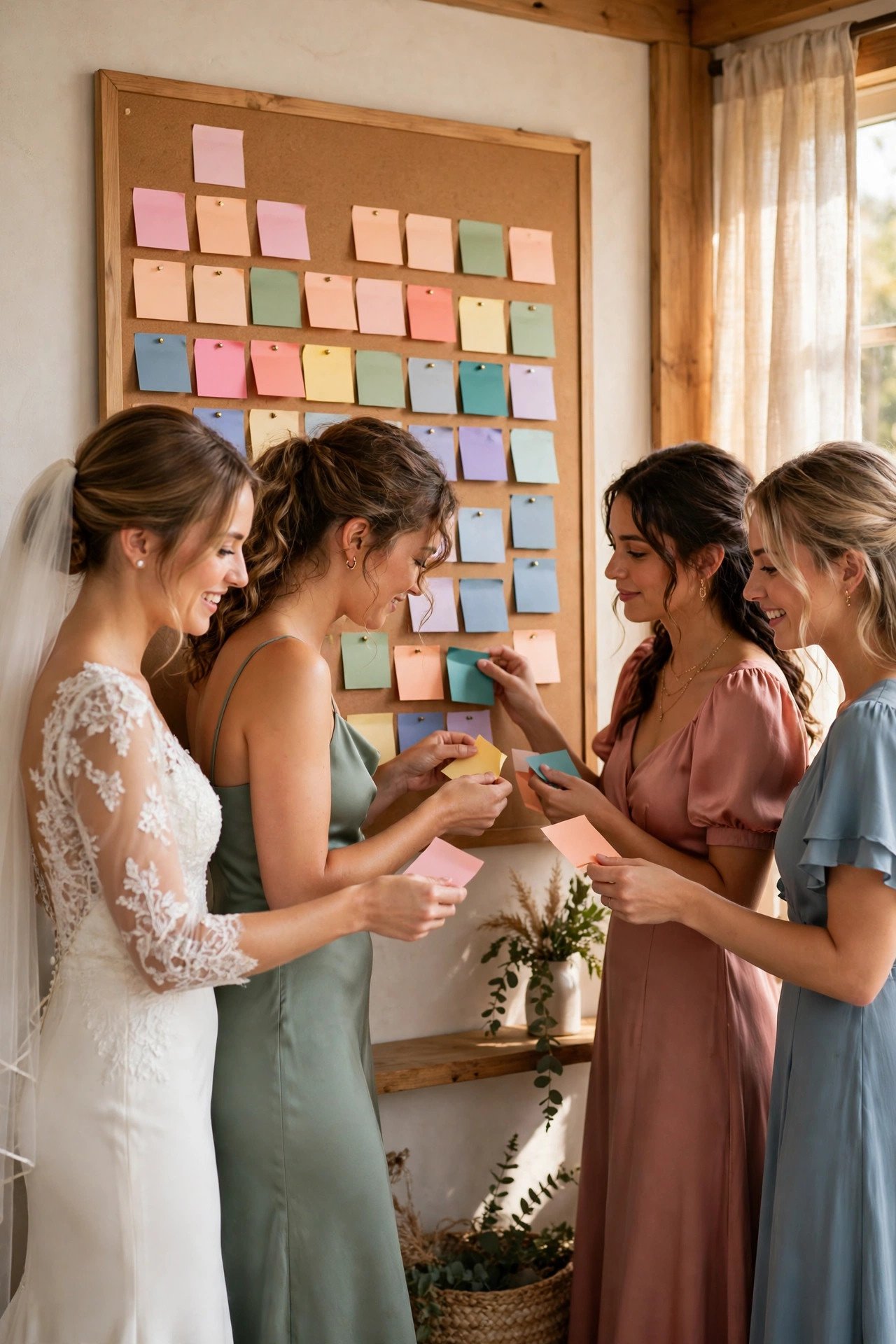 Revisit It When Plans Change — bridal party guidance for a 2027 wedding