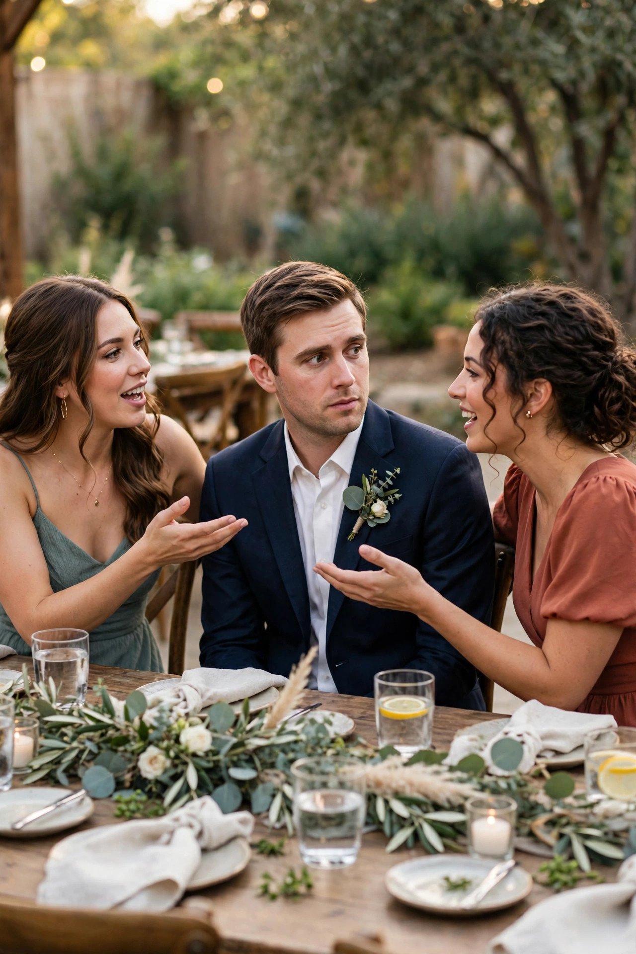 When Your Partner Gets Pulled In — bridal party guidance for a 2027 wedding