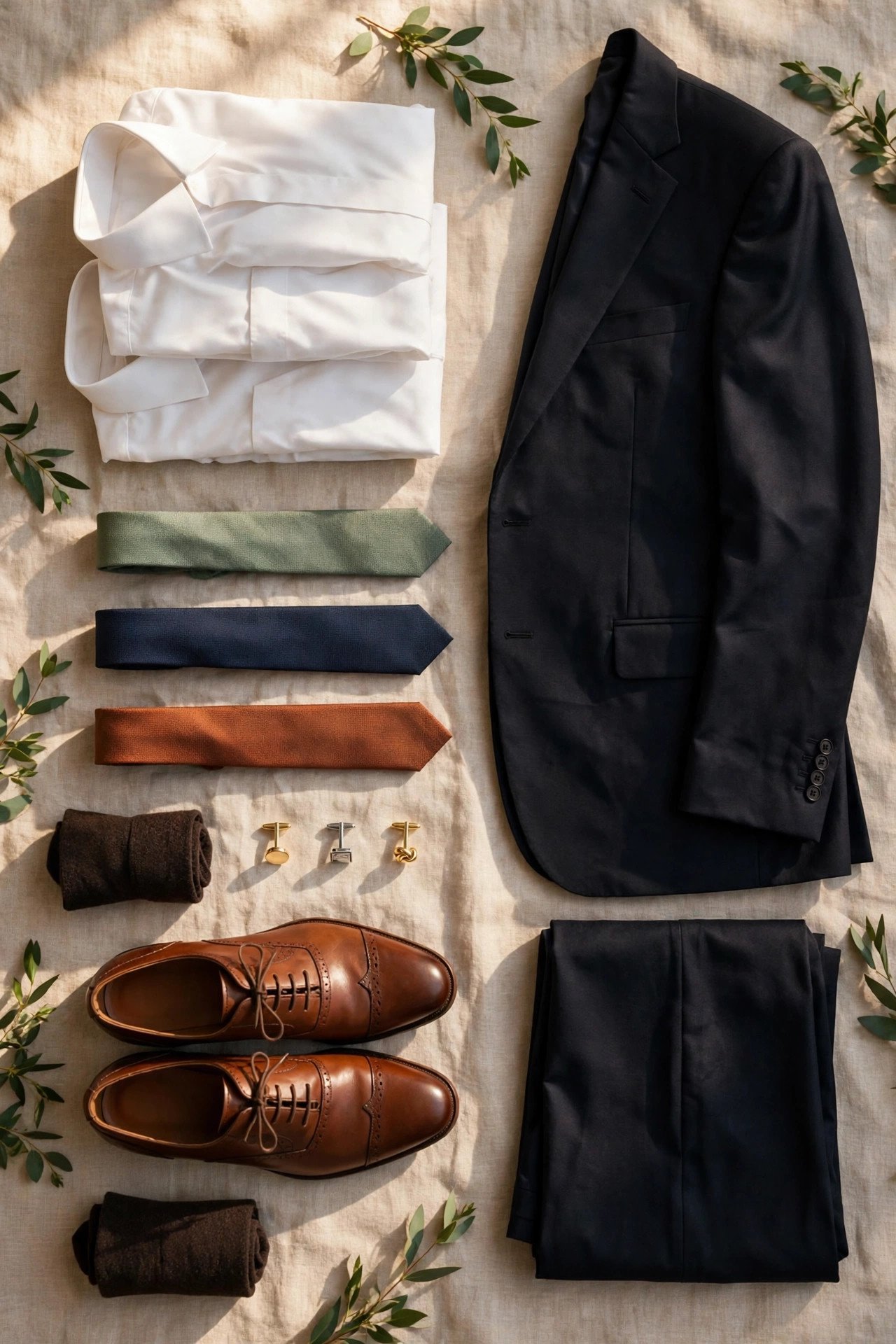 3 Weeks Out — Shoes, Shirts and Accessories In — wedding party guide photo