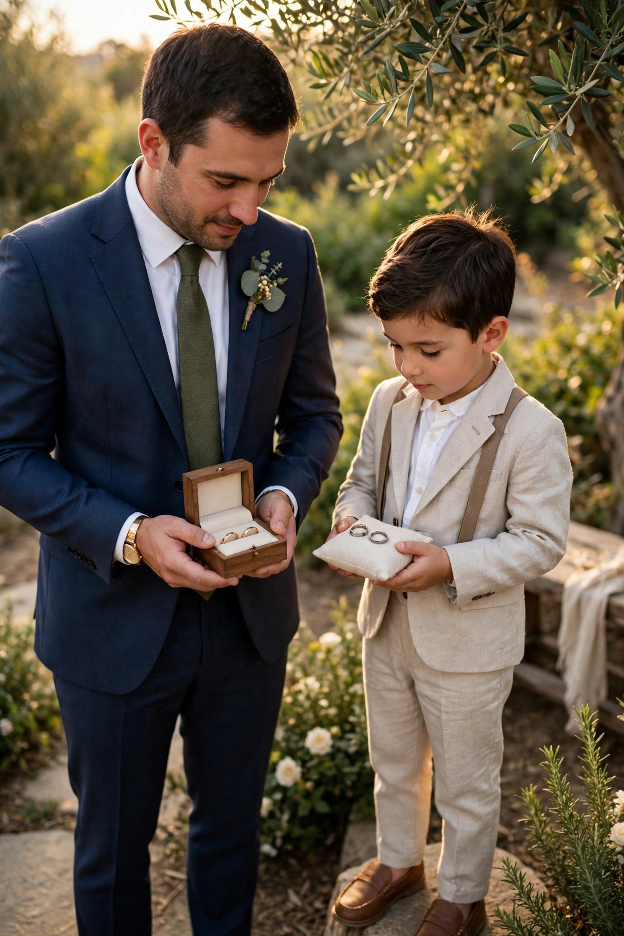 Keeping the Real Rings With an Adult — wedding party guide photo