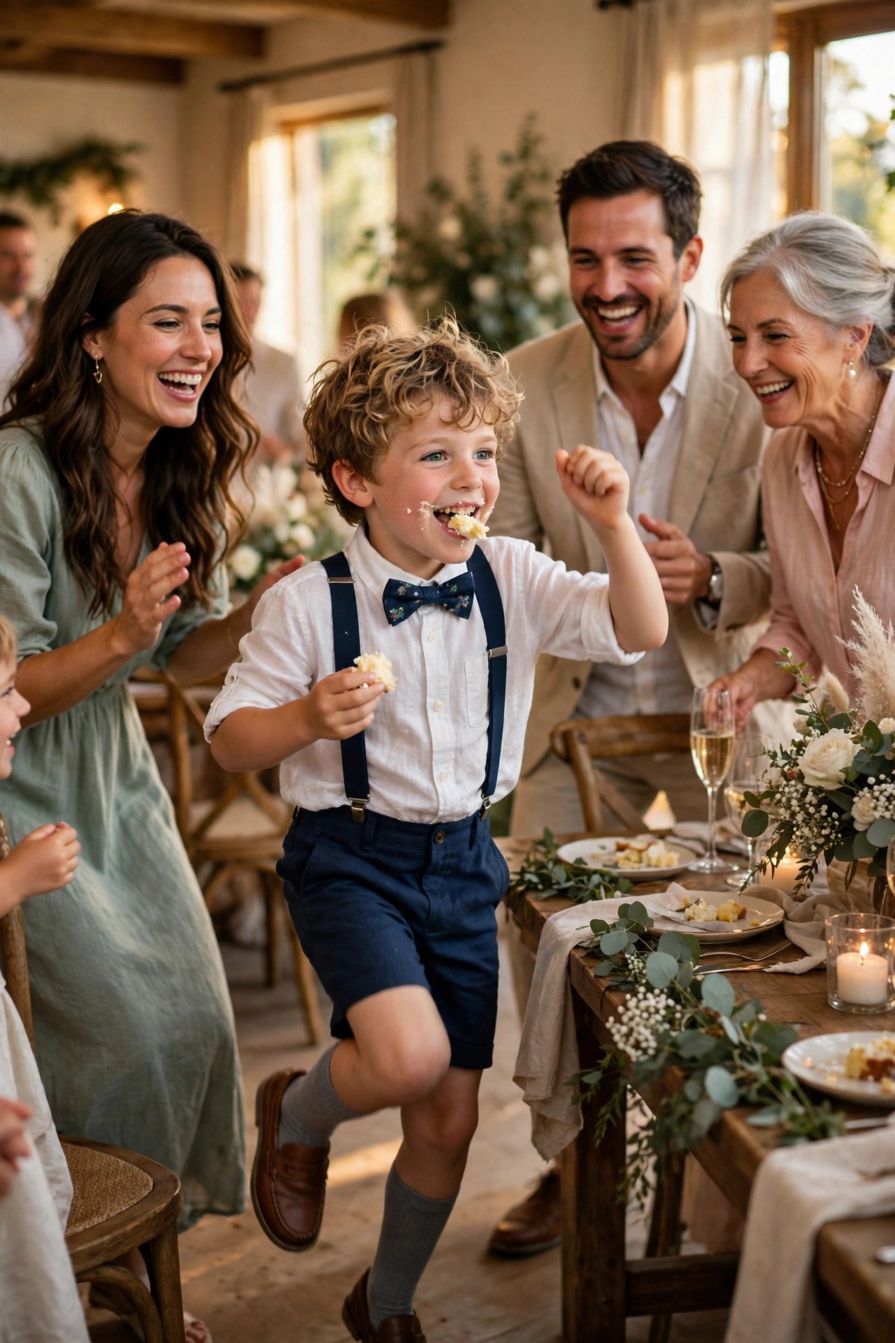 Reception Fun: Dancing and Cake — wedding party guide photo