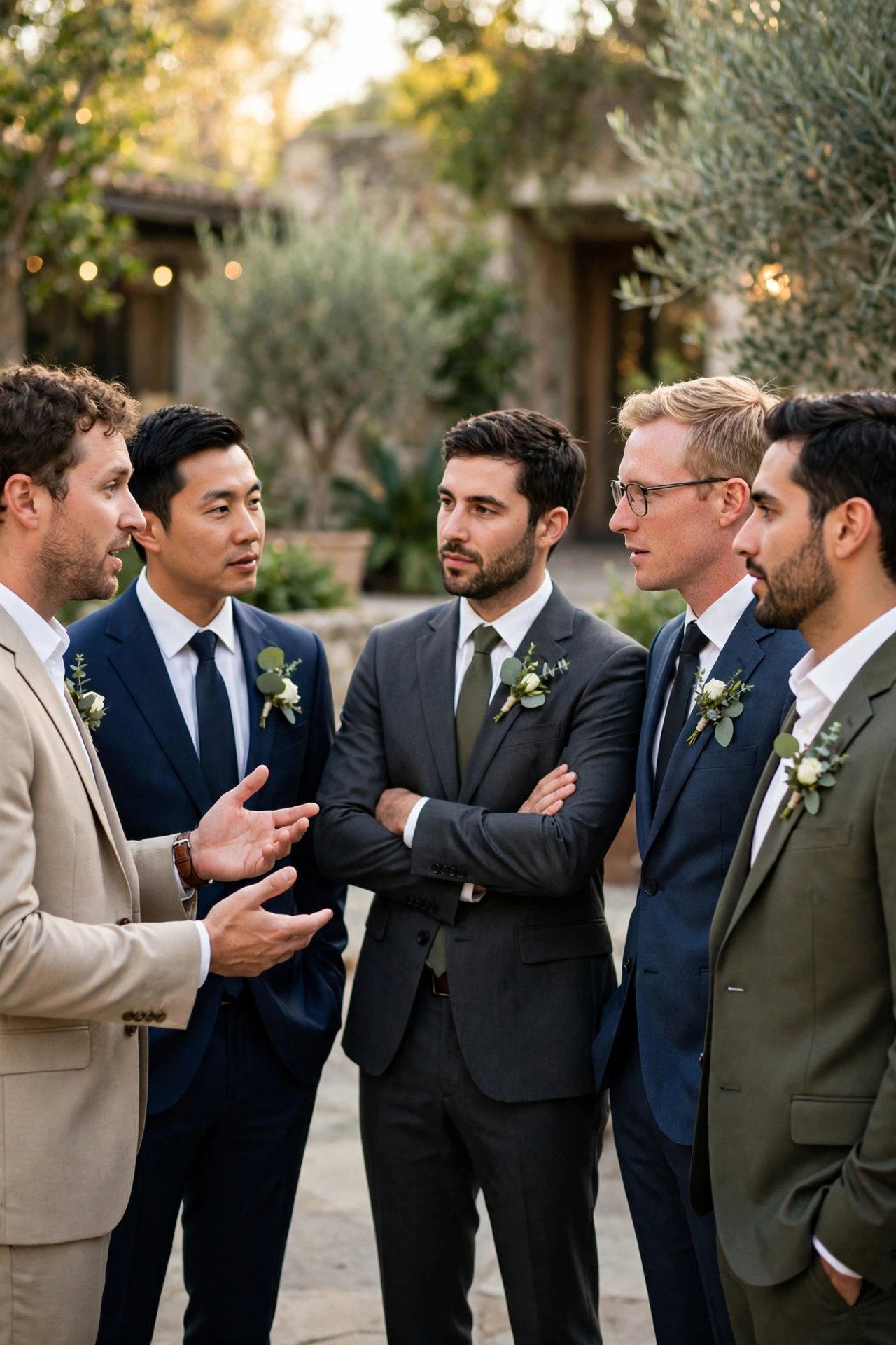 Coordinating With Groomsmen Roles — wedding party guide photo