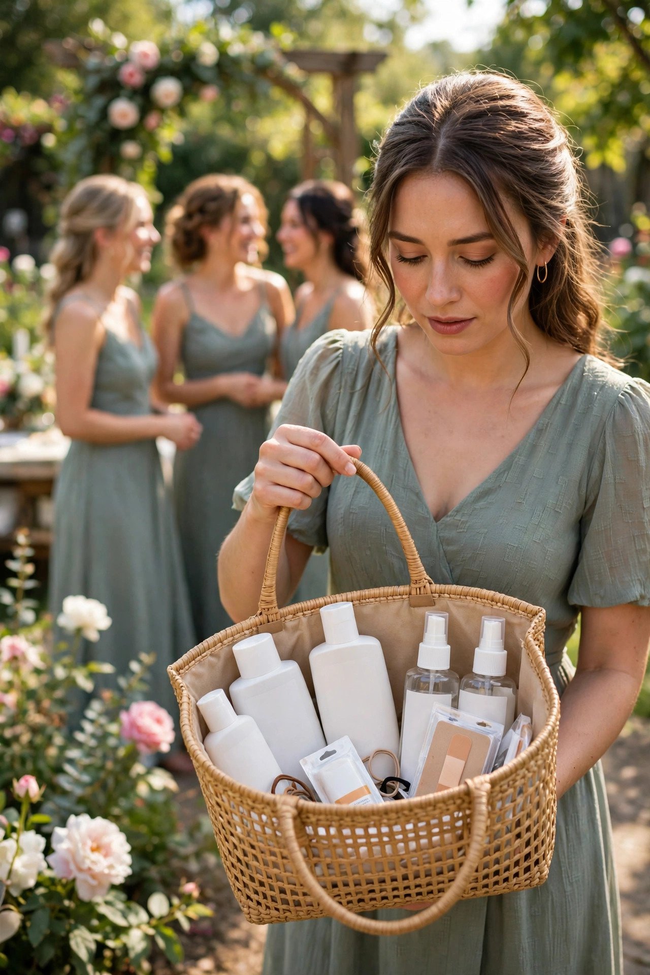 Maid of honor emergency kit item for a 2027 wedding — Sunscreen and Bug Spray for Outdoor Venues