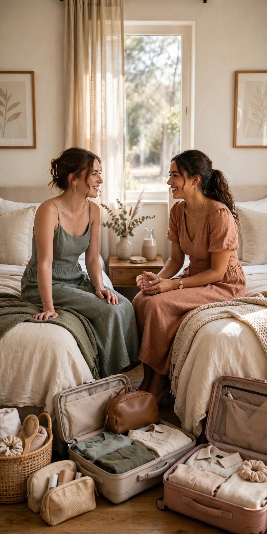 Bridal party travel coordination step for a 2027 wedding — Match Roommates Early and in Writing