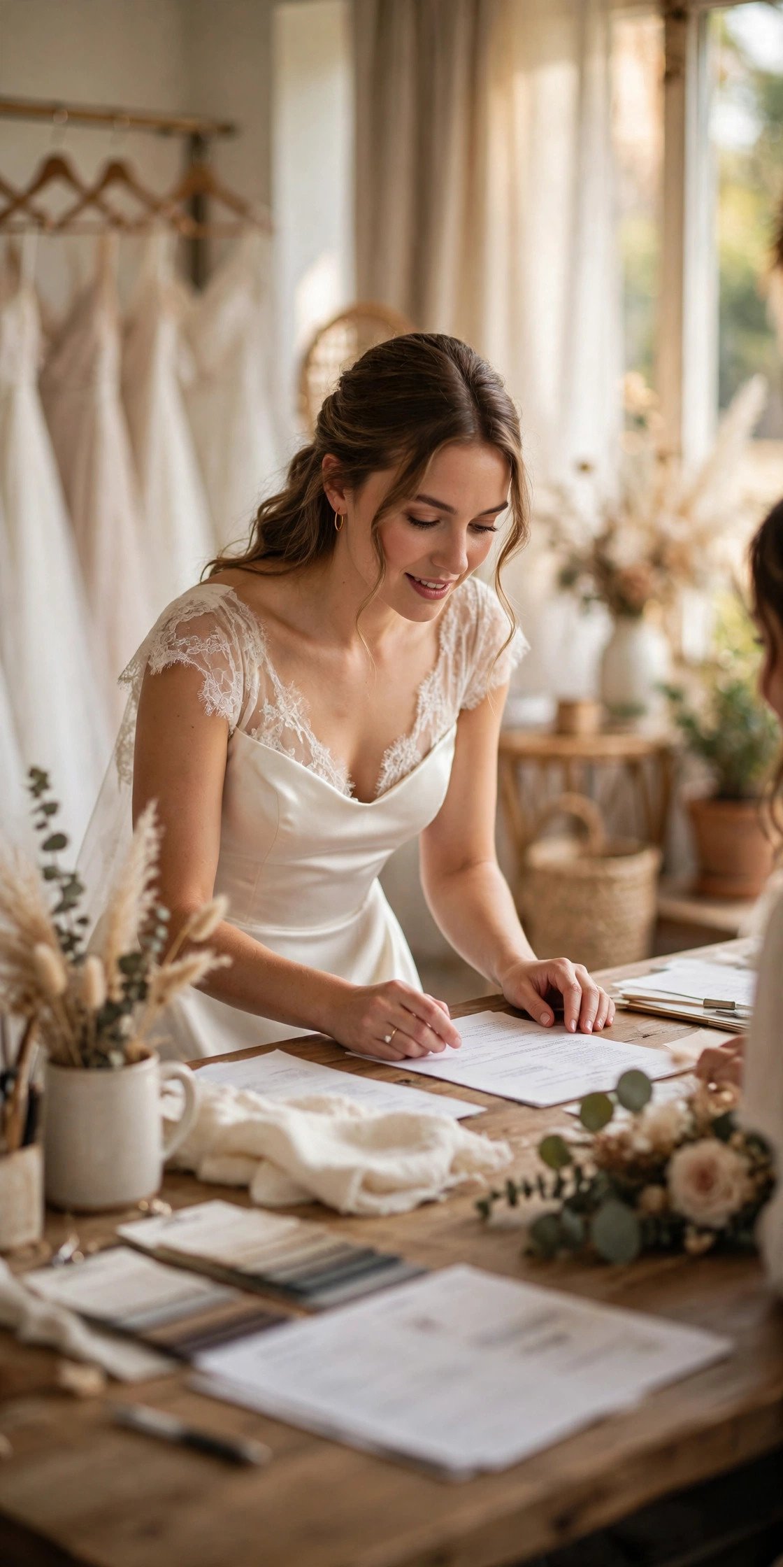 Bridesmaid dress timeline step for a 2027 wedding — 11 Months Out: Book Salon Appointments