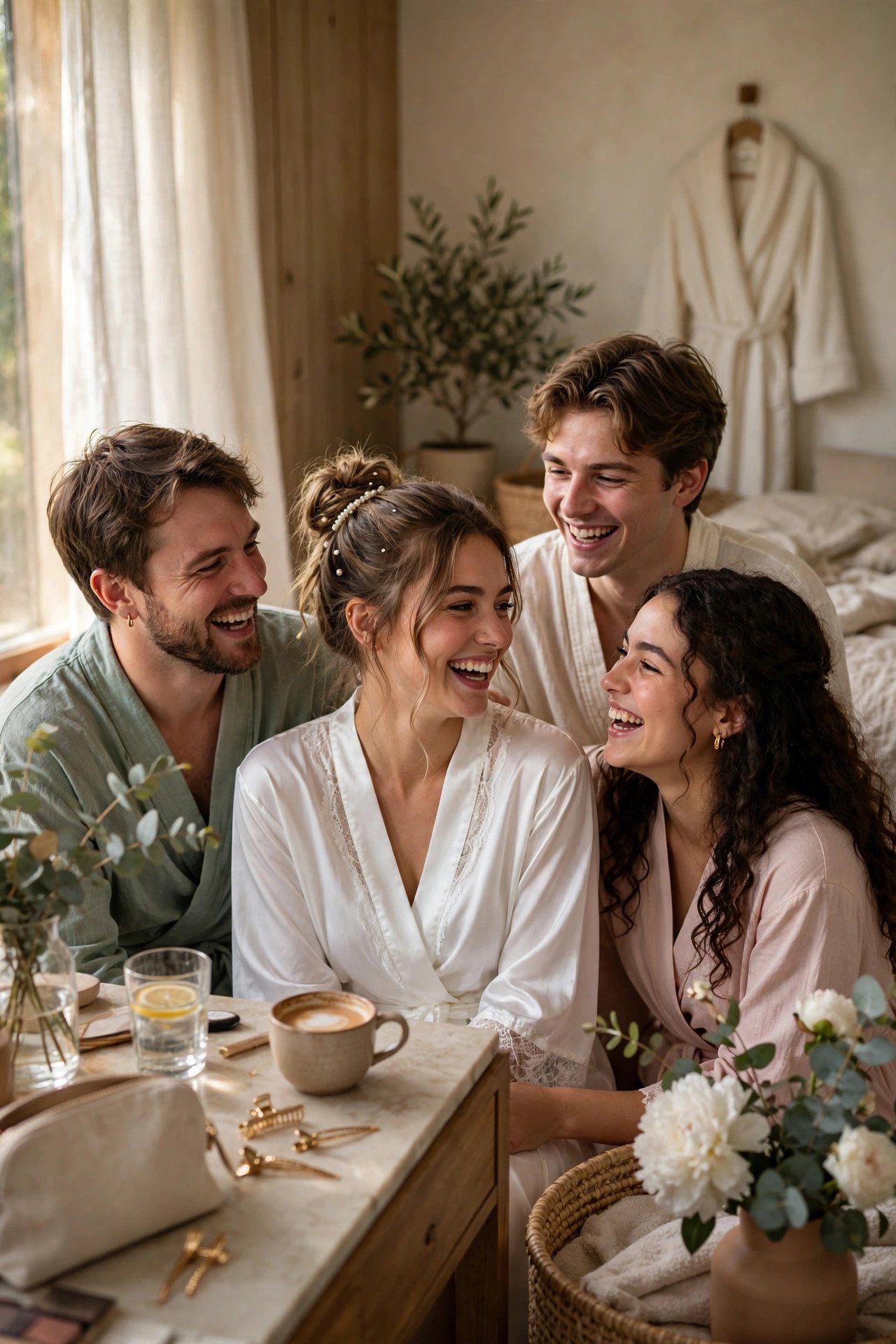 Way to include siblings in a 2027 wedding — Getting-Ready Invitations
