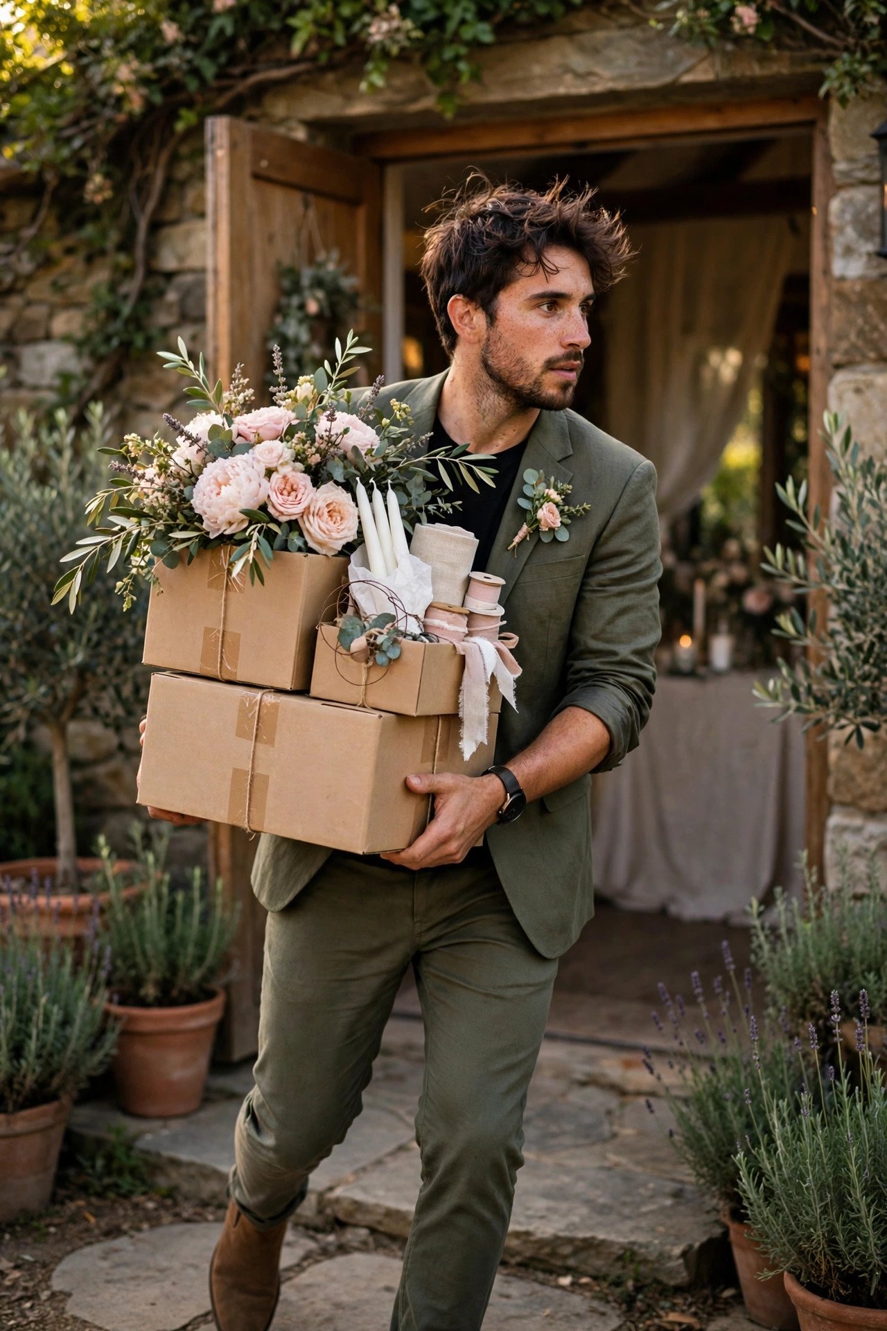 Running Errands in the Final Month — illustrating a bridesman duty at a 2027 wedding