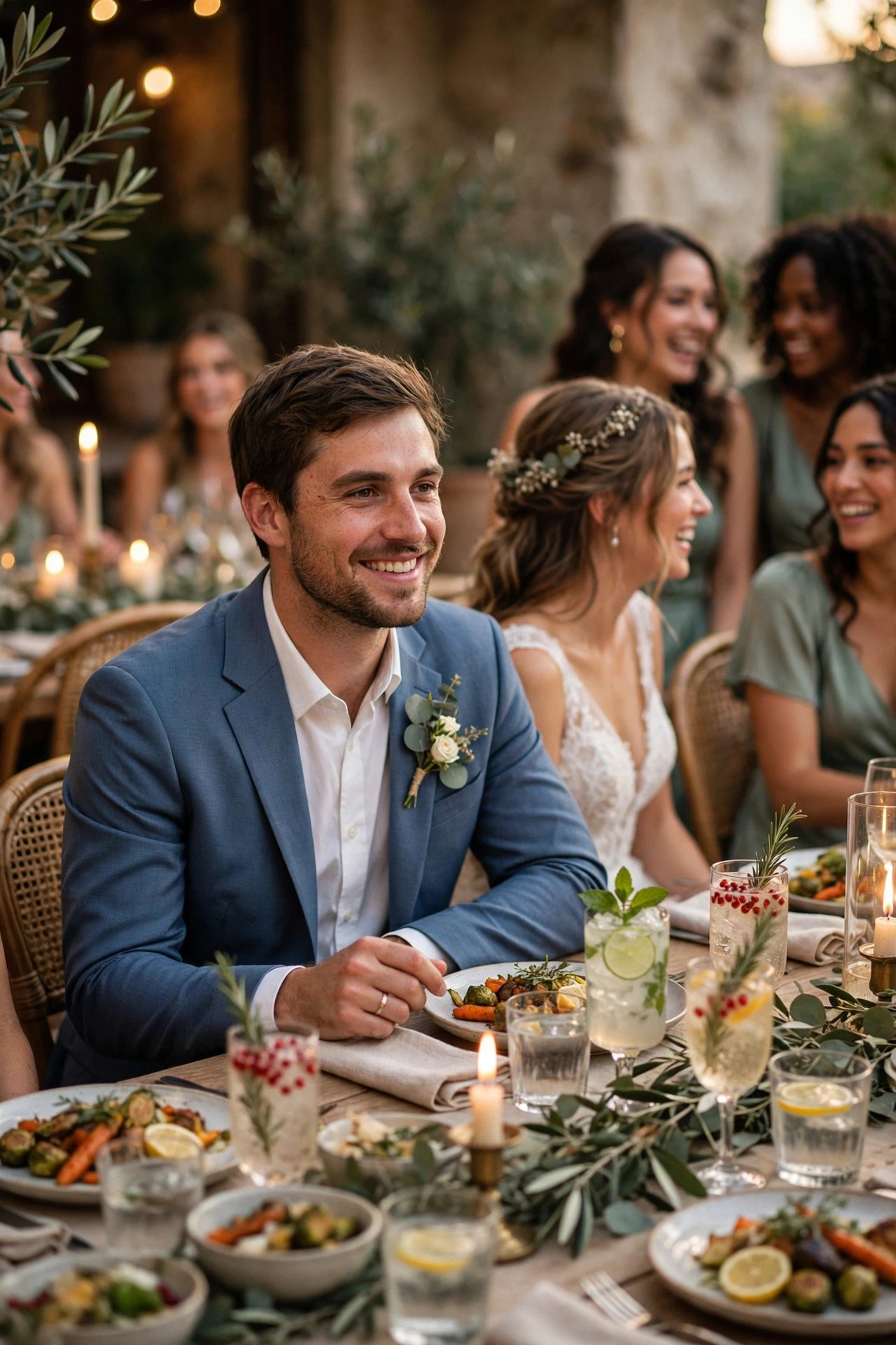 Attending the Rehearsal and Dinner — illustrating a bridesman duty at a 2027 wedding