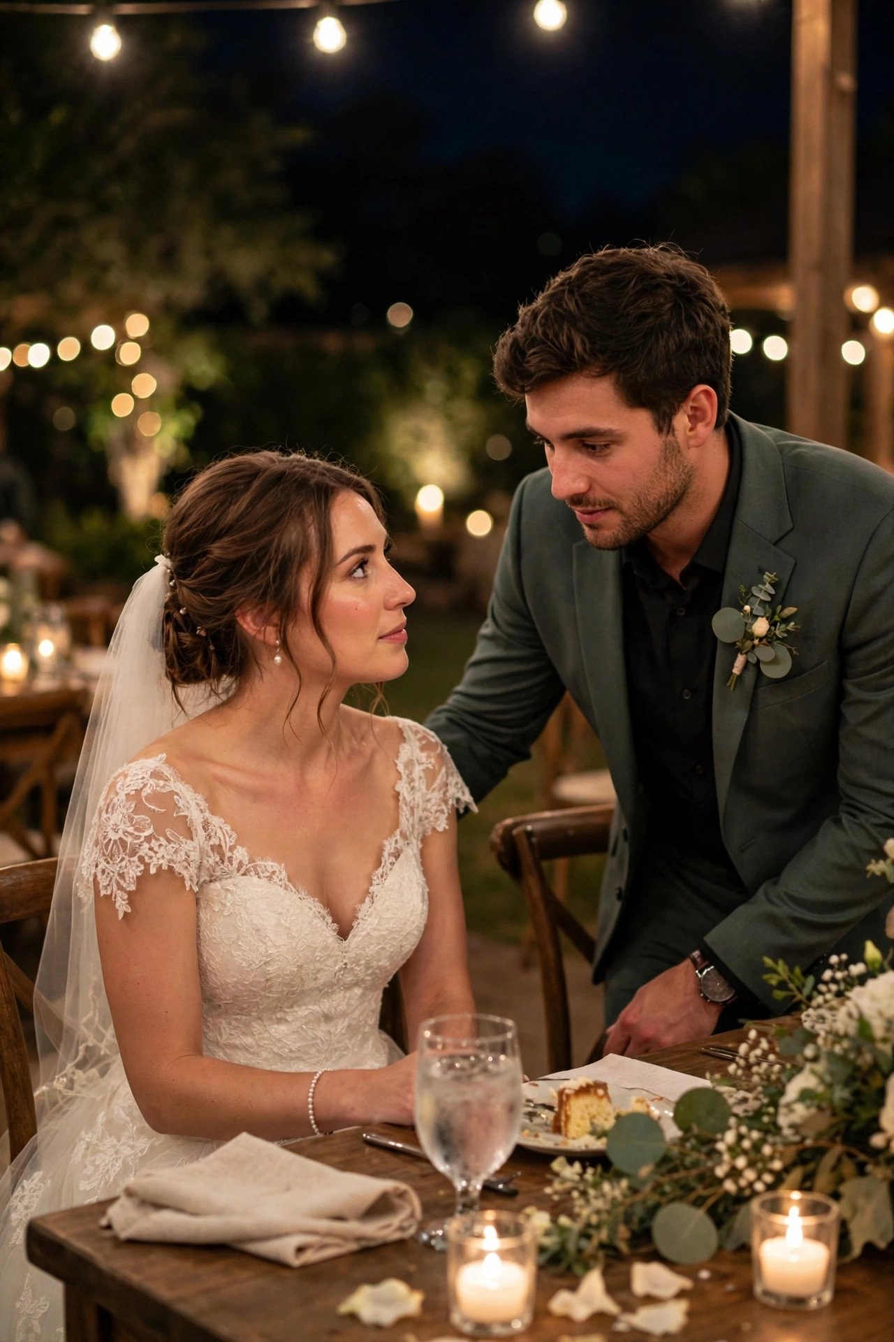 Checking on the Bride Through the Night — illustrating a bridesman duty at a 2027 wedding