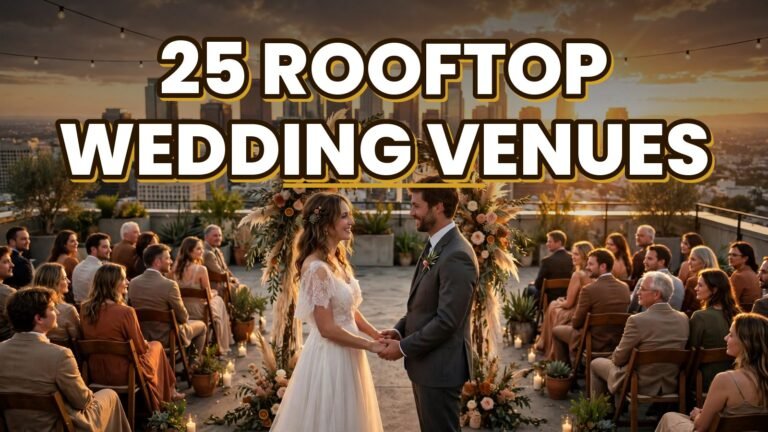 25 Rooftop Wedding Venues (2027)