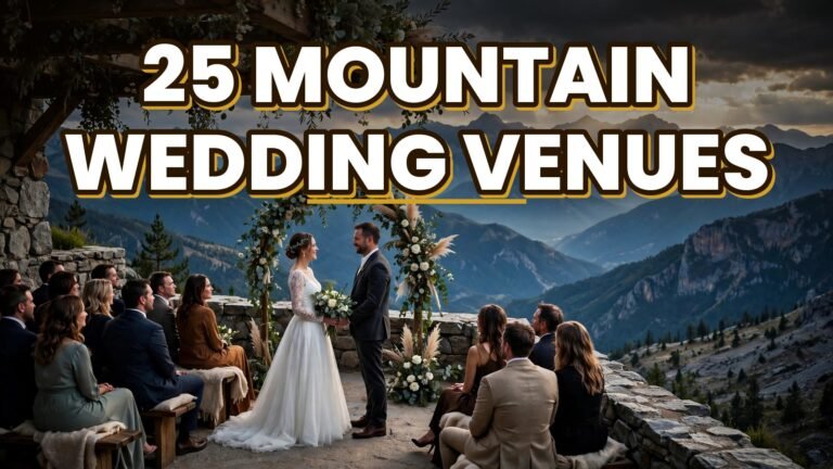 25 Mountain Wedding Venues (2027)