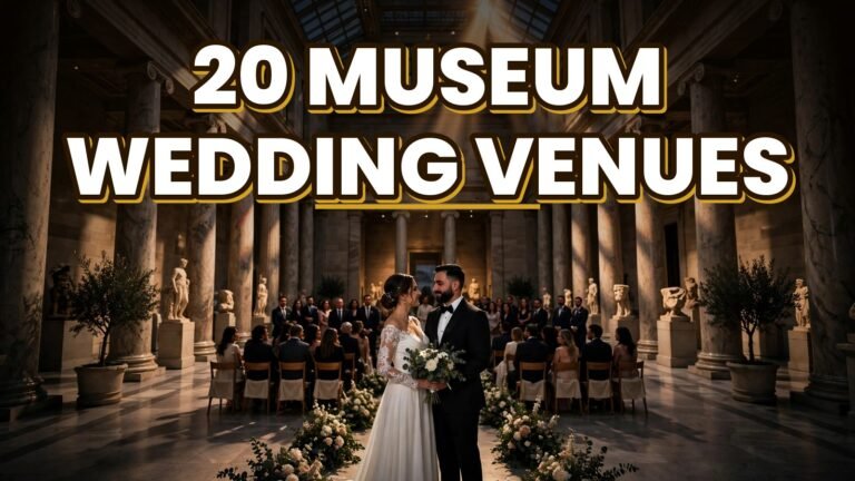 20 Museum Wedding Venues (2027)