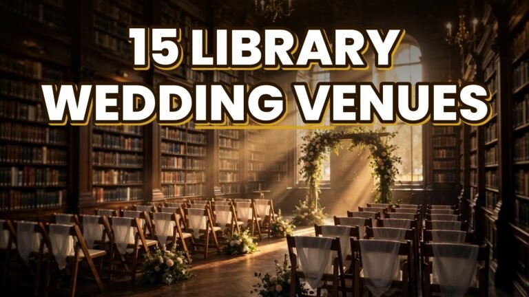 15 Library Wedding Venues (2027)