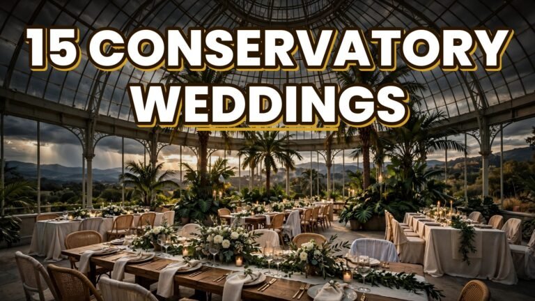 15 Conservatory Weddings (2027)