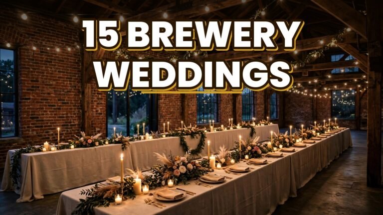 15 Brewery Weddings (2027)