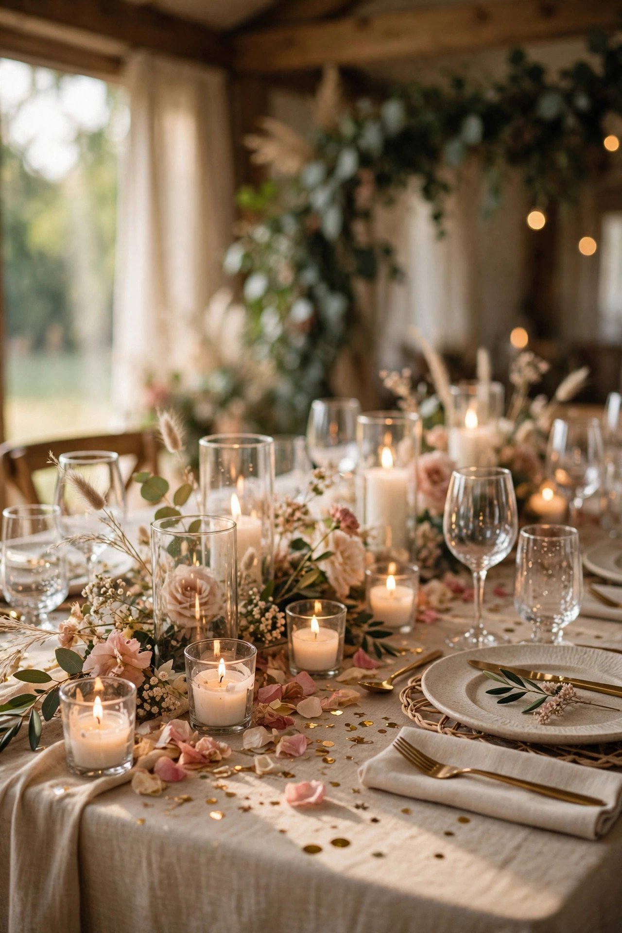 Decor Rules: Candles, Confetti and Fixings — wedding venue idea