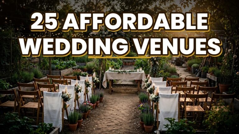 25 Affordable Wedding Venues (2027)