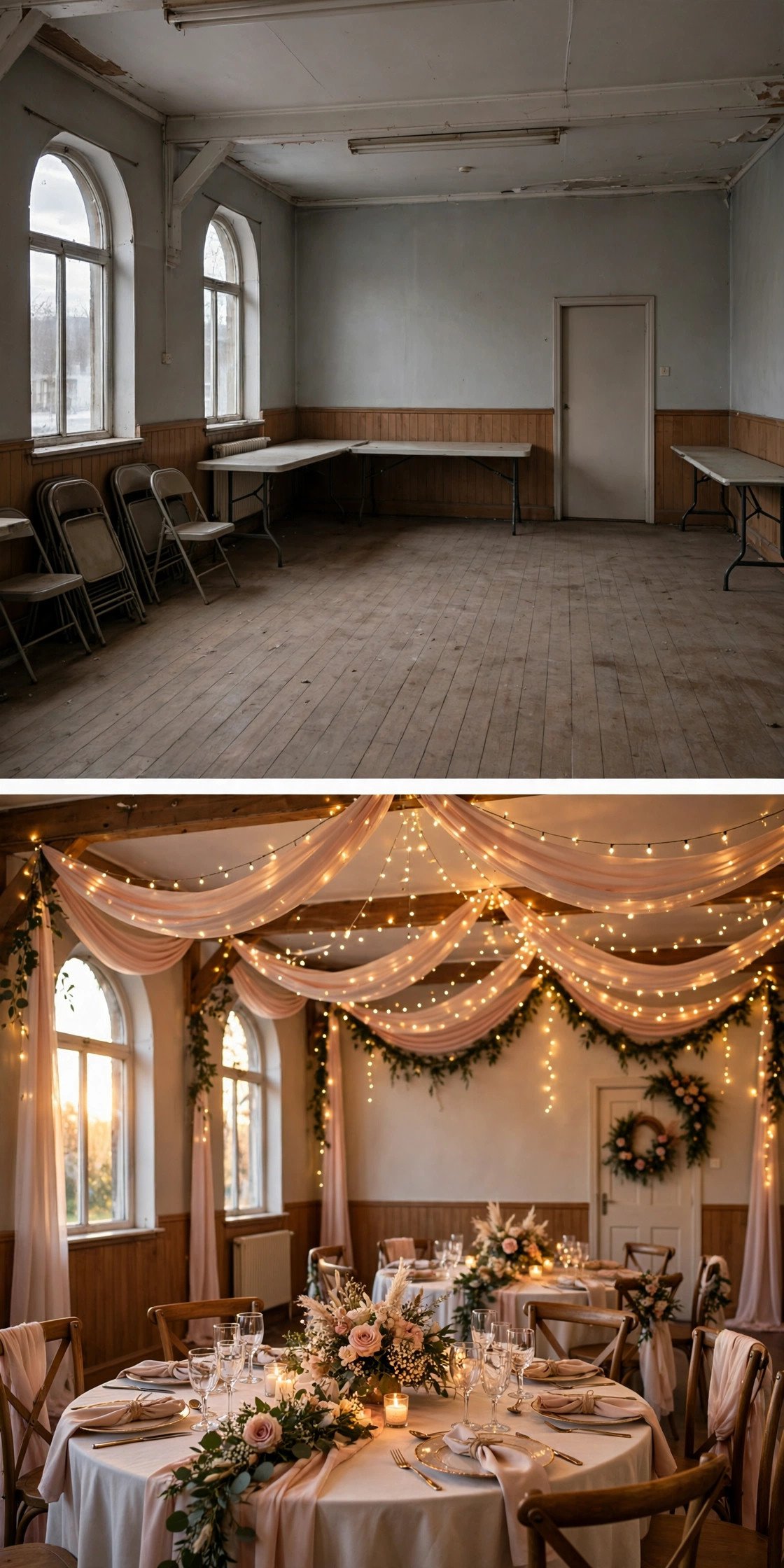 The Village Hall Glow-Up — wedding venue idea