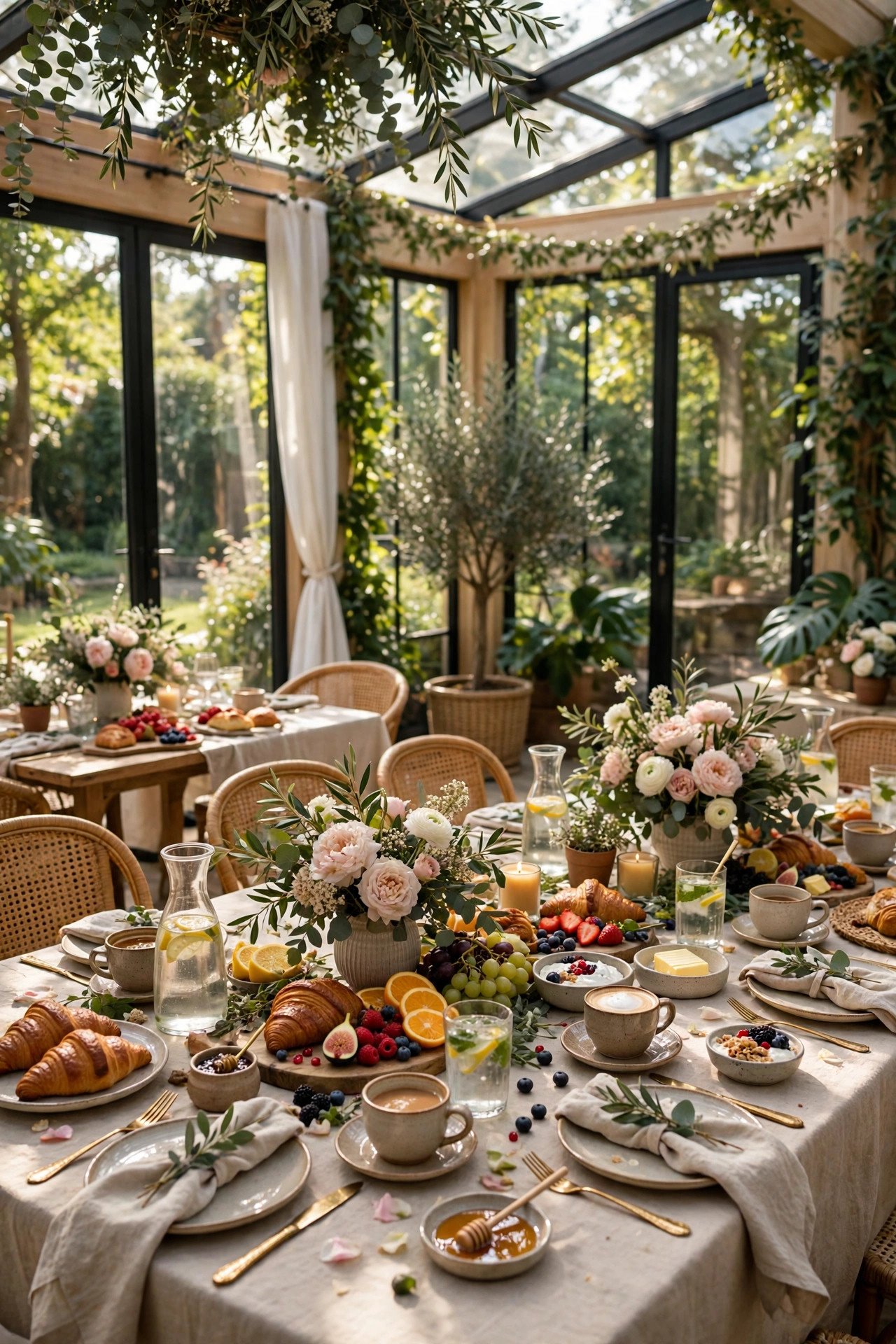 Brunch Wedding in a Garden Room — wedding venue idea