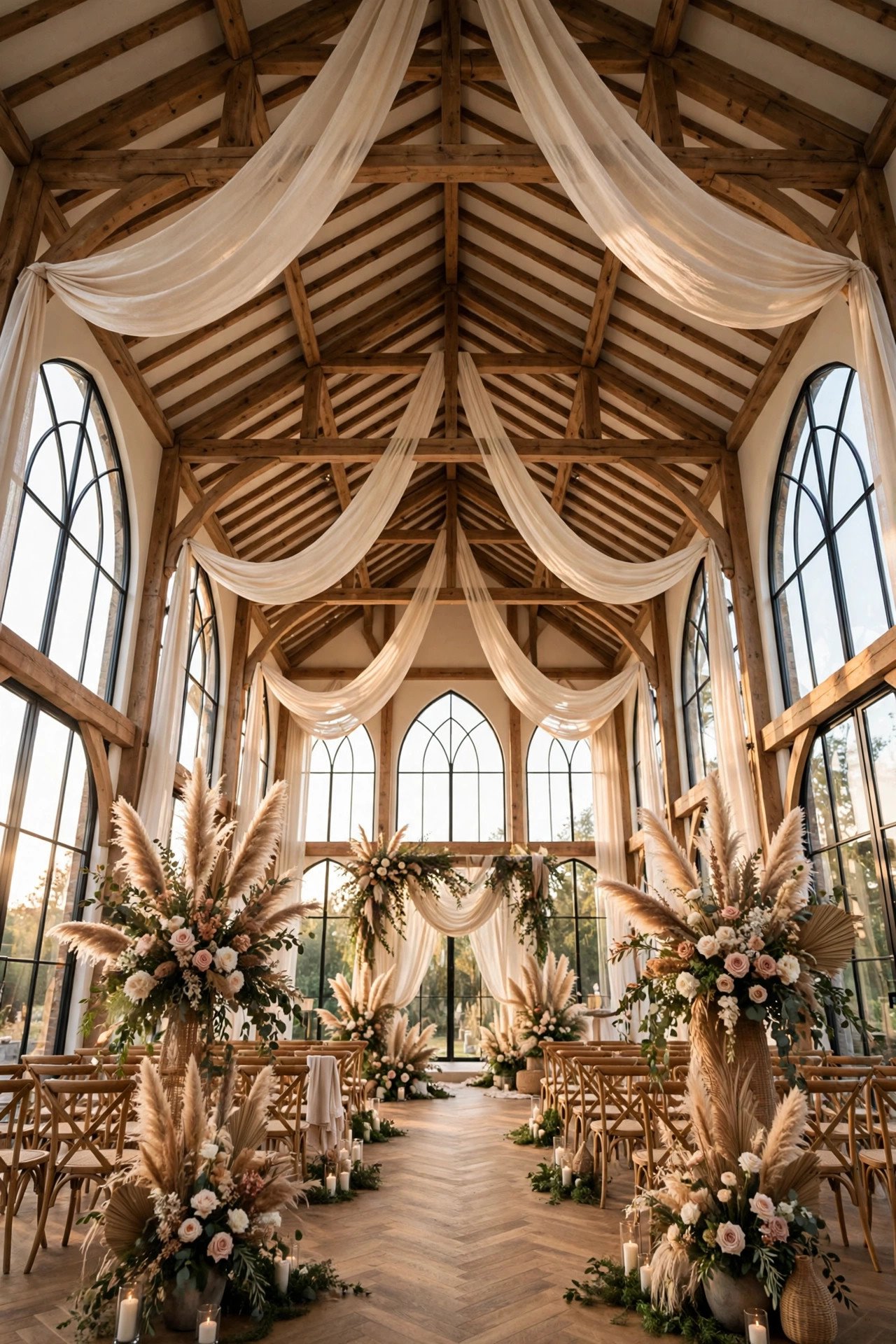 Ceiling Height and Perceived Space — wedding venue idea