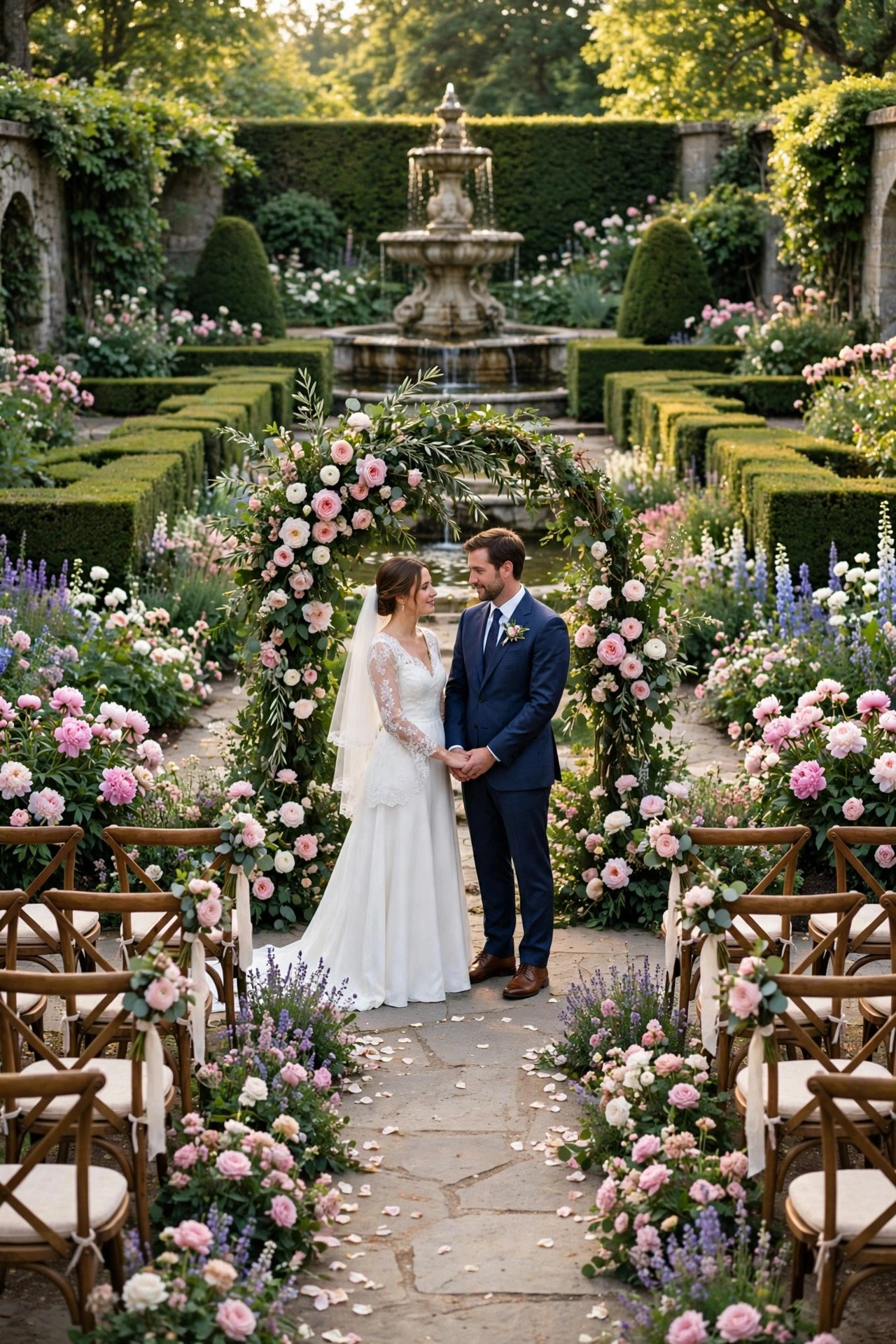 A Formal Botanical Garden — wedding venue idea