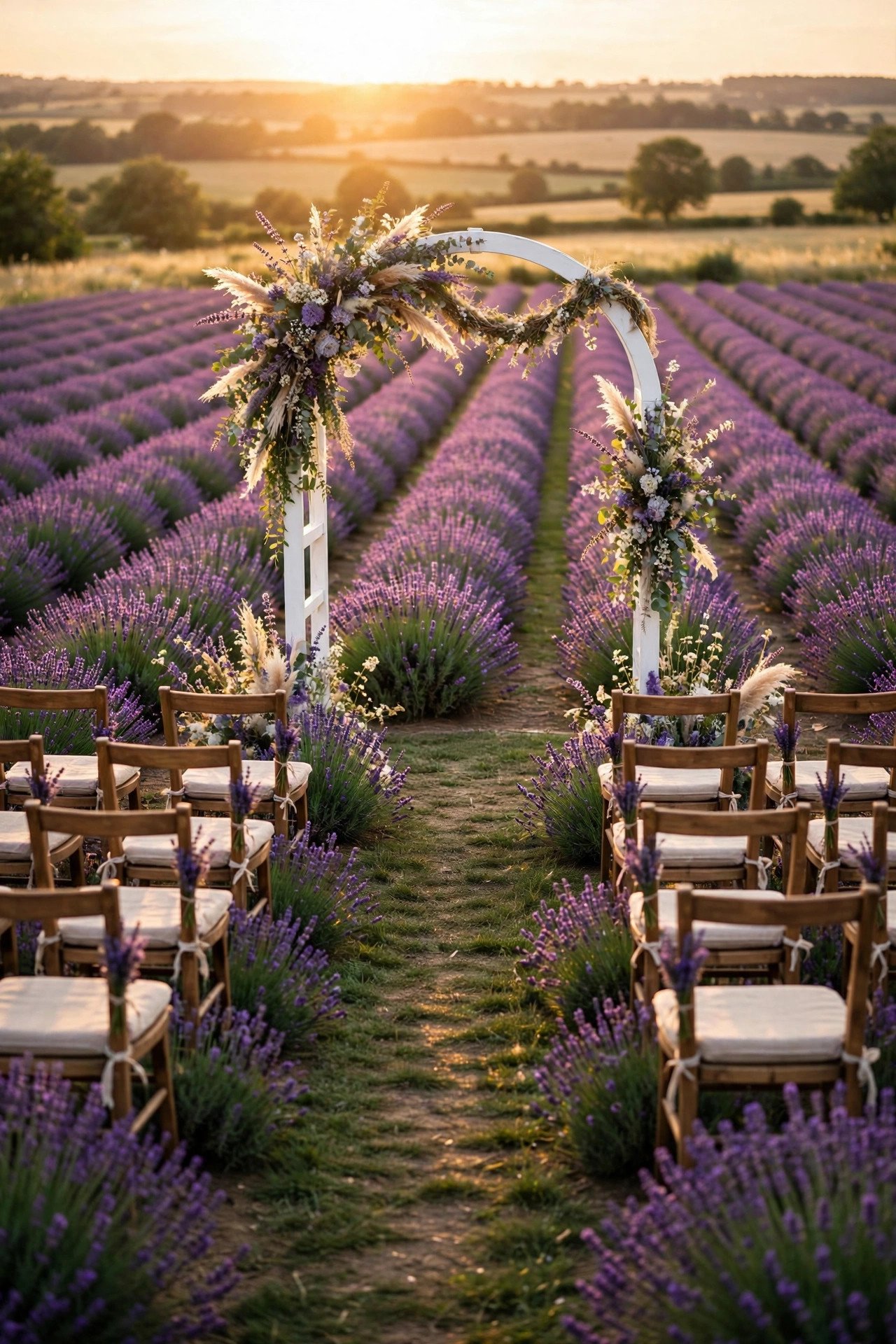A Lavender or Wildflower Field — wedding venue idea