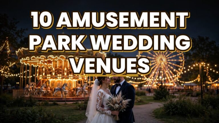 10 Amusement Park Wedding Venues (2027)