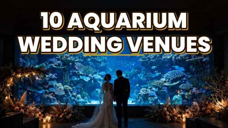 10 Aquarium Wedding Venues (2027)