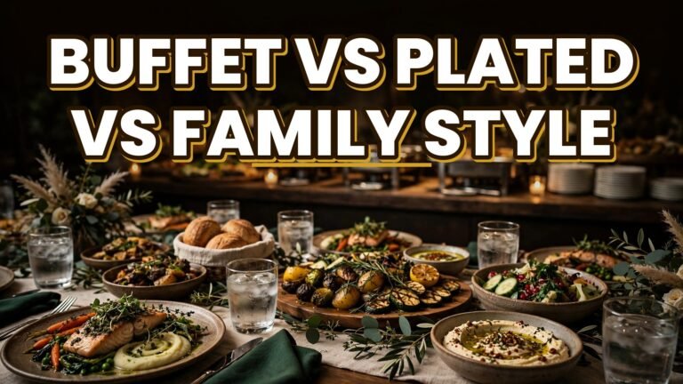 Buffet vs Plated vs Family Style (2027)