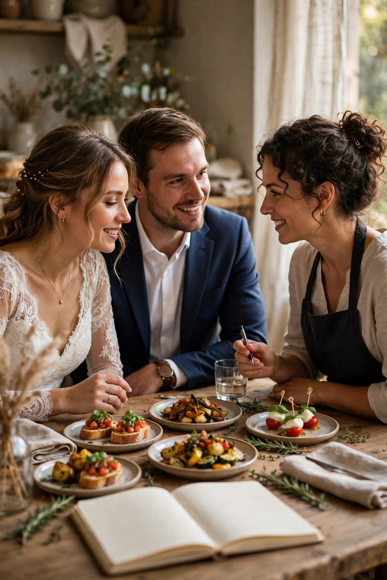 Questions to Ask Your Caterer — wedding catering detail for a 2027 reception
