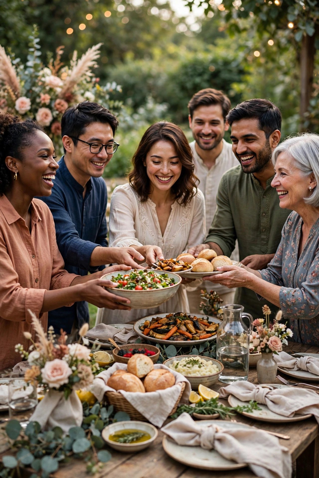 Is Family-Style Right for Your Crowd? — wedding catering detail for a 2027 reception