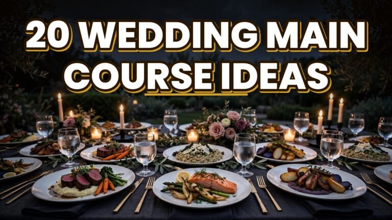 20 Wedding Main Course Ideas (2027)