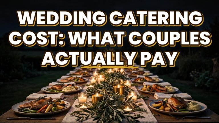 Wedding Catering Cost: What Couples Actually Pay (2027)