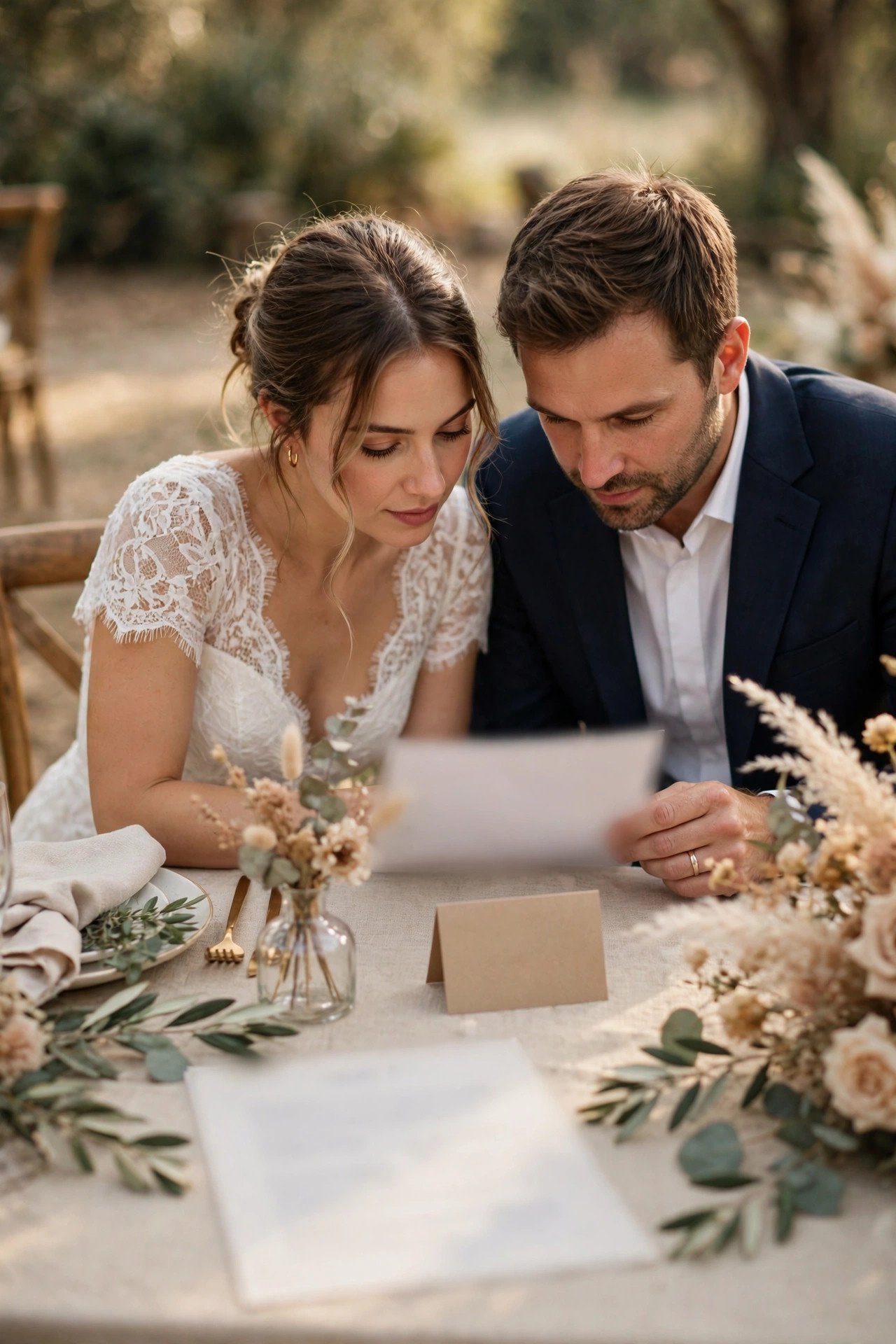 Wedding catering tipping guide photo showing check your contract for built-in gratuity first