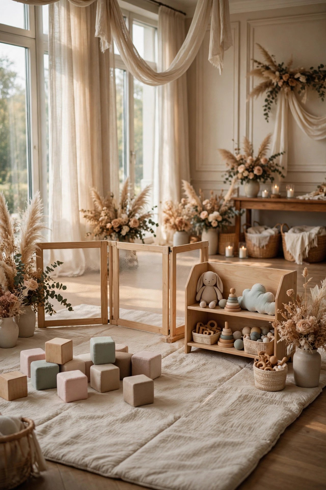 Wedding childcare idea: mobile crèche for big weddings