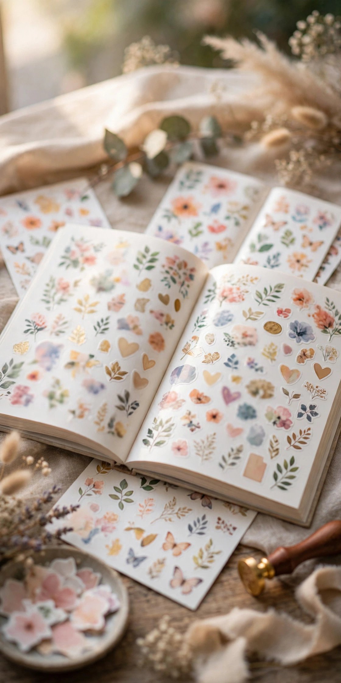 Kids activity for weddings: sticker scene books