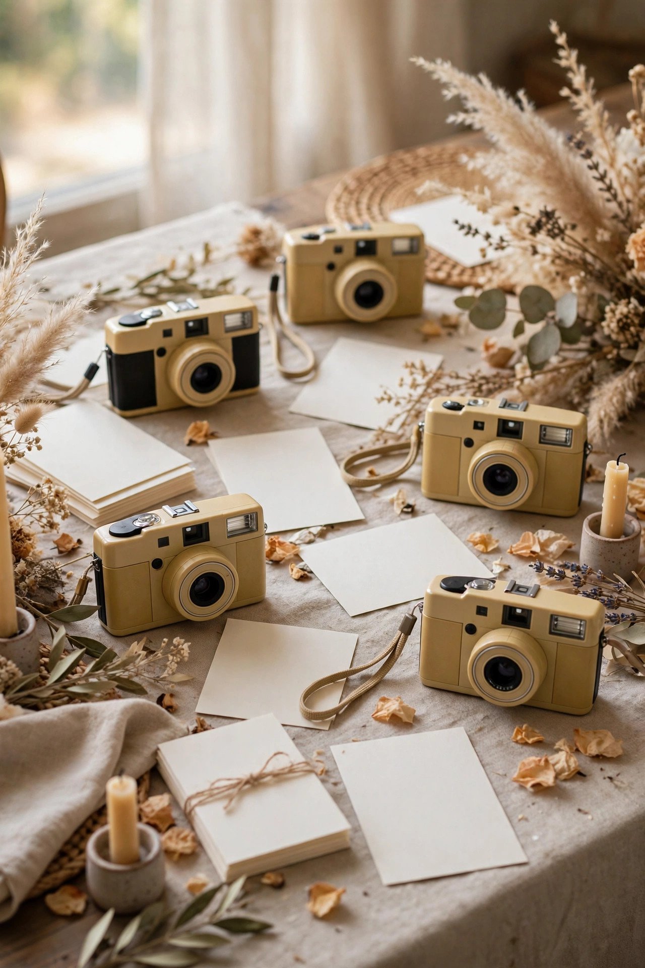 Kids activity for weddings: disposable camera missions