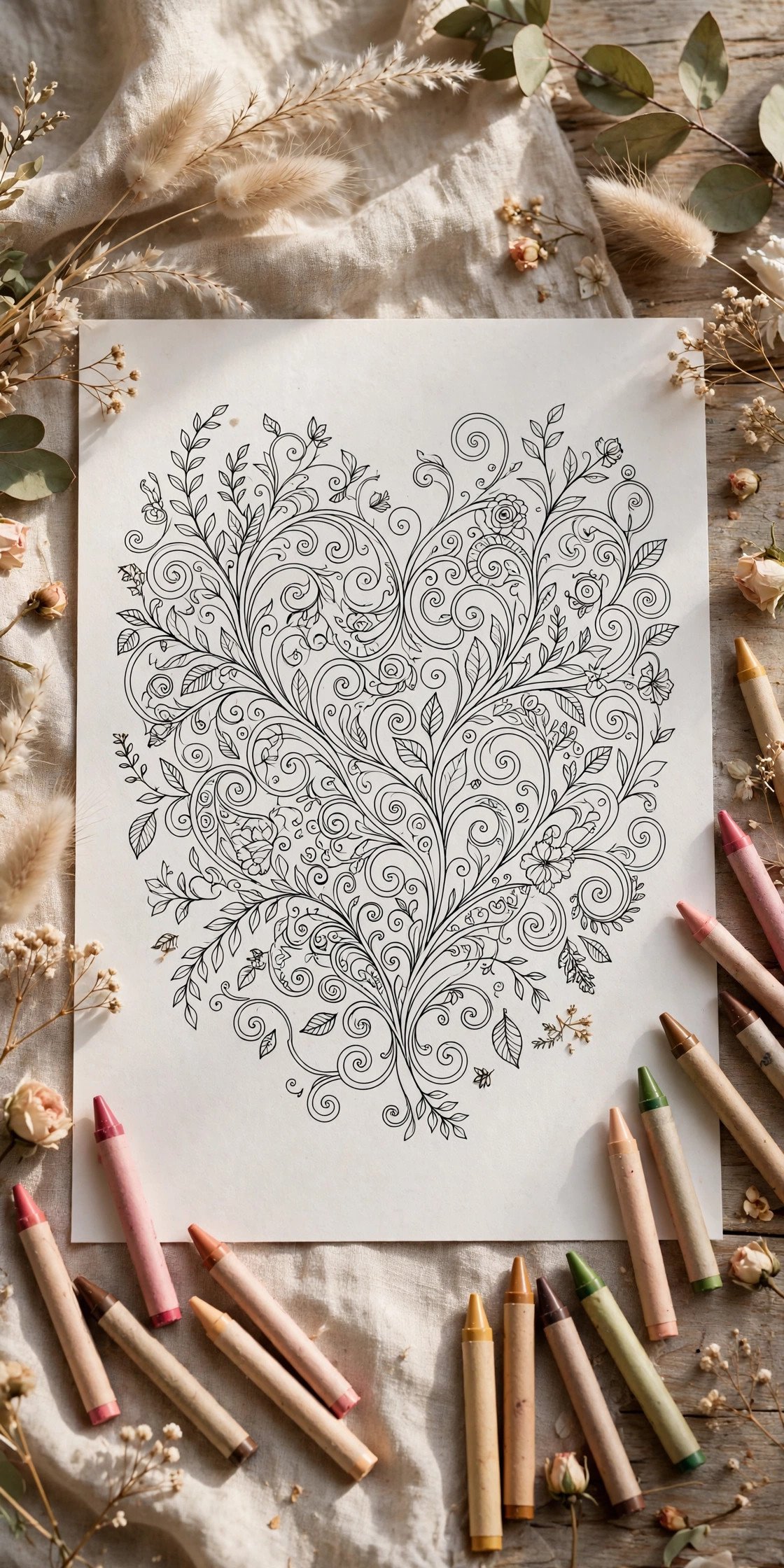 Wedding coloring page theme for kids: wedding words lettering page