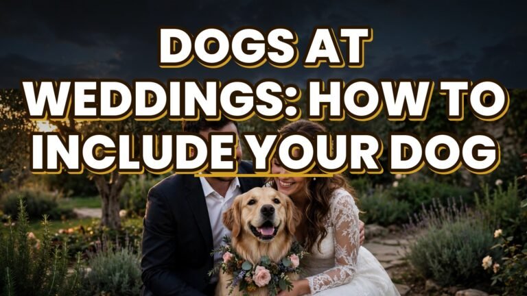 Dogs at Weddings: How to Include Your Dog (2027)