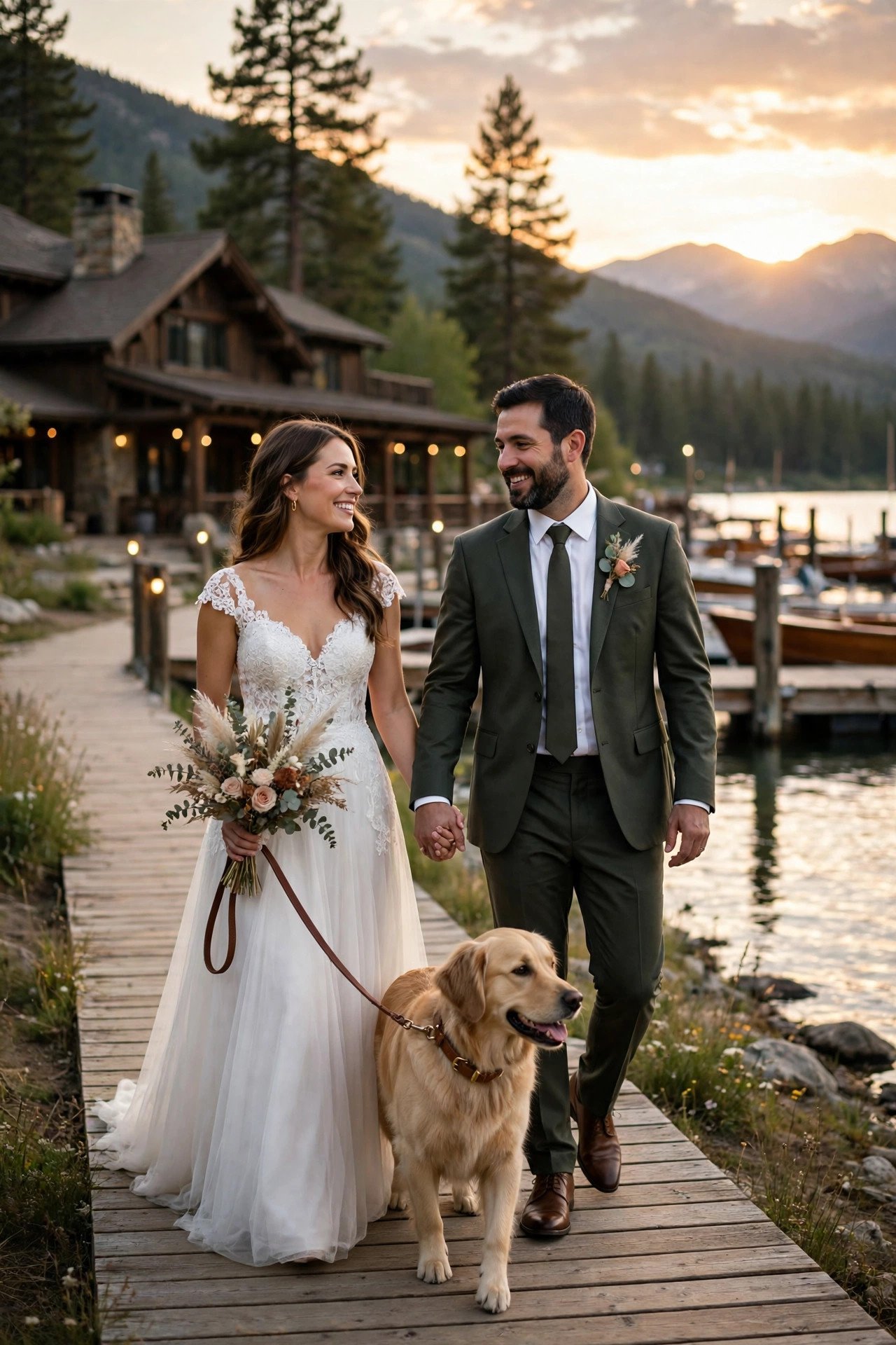 Lakeside Lodges and Marinas — a pet-friendly wedding venue style for 2027 celebrations