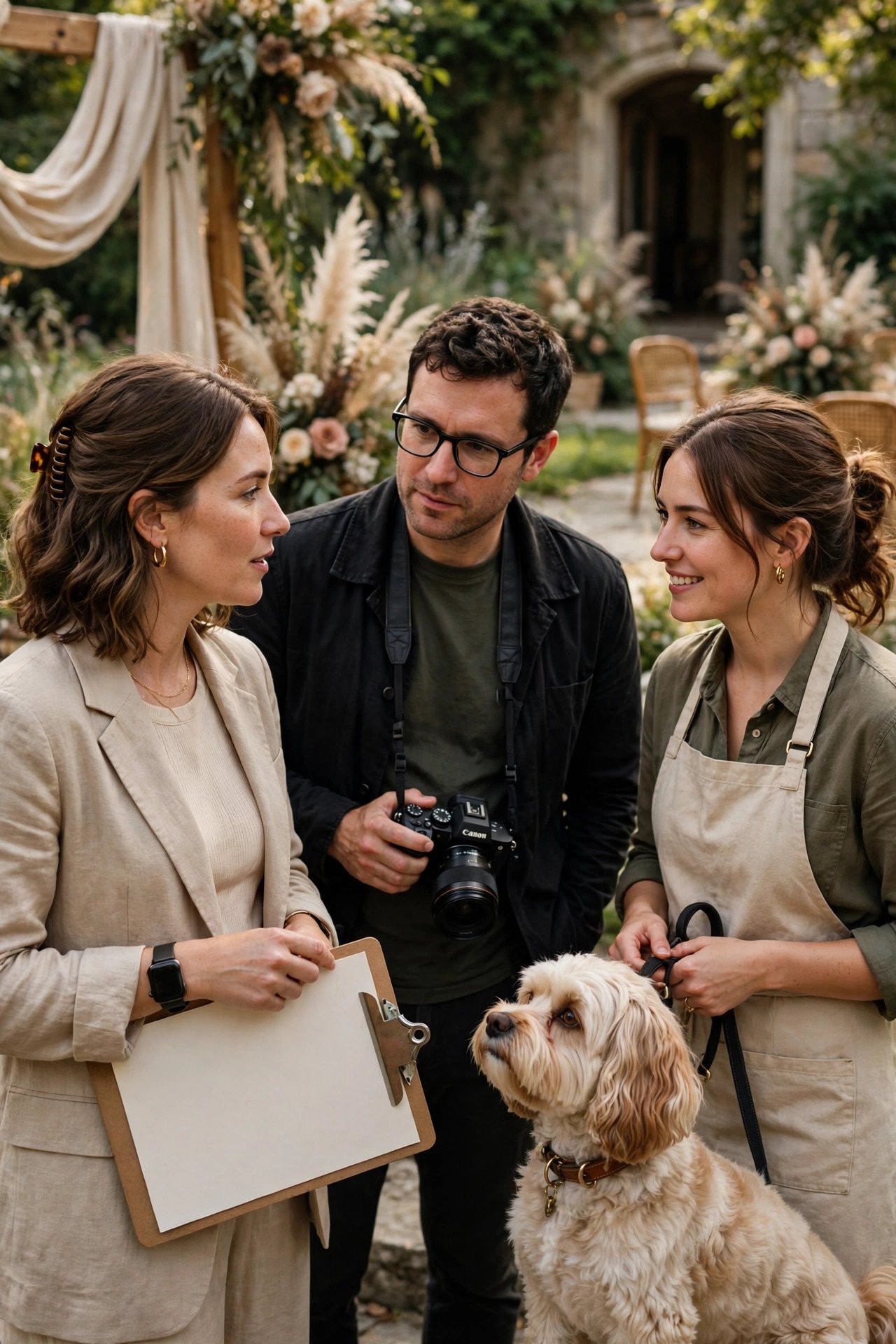Brief Your Coordinator and Photographer — hiring and working with a wedding pet attendant in 2027