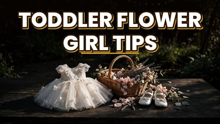 Toddler Flower Girl Tips (2027)