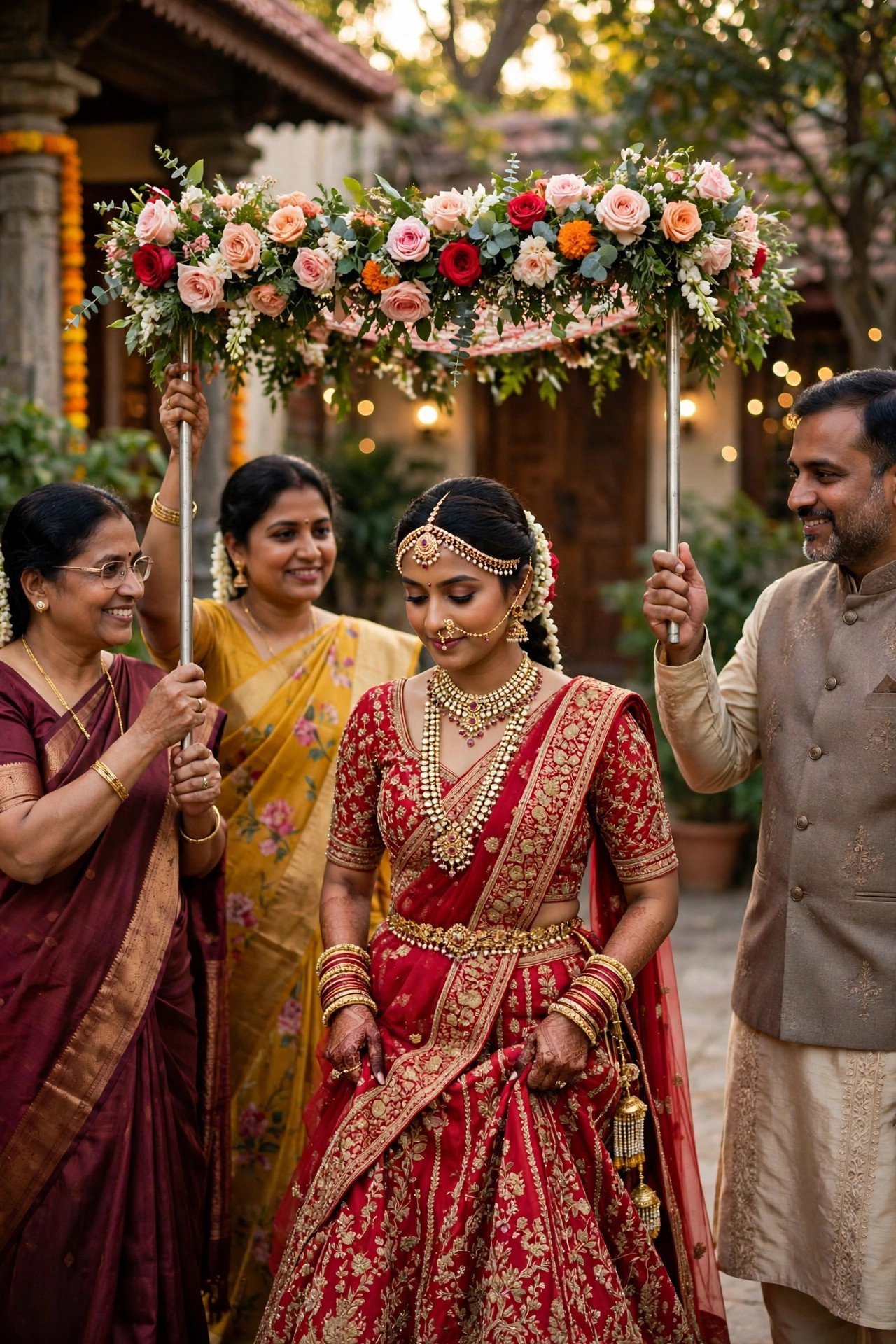 Kanya Aagaman: The Bride's Entrance — Hindu wedding ceremony moment