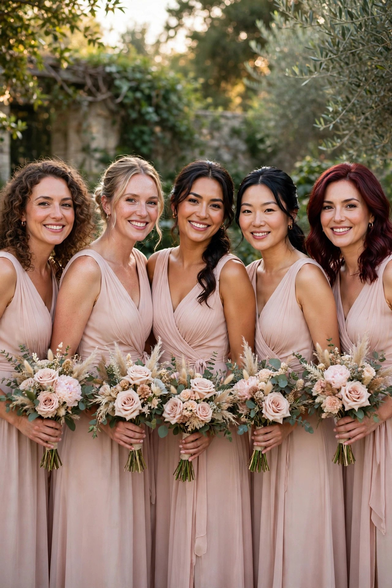 Matching Bridesmaid Dresses — American wedding tradition explained