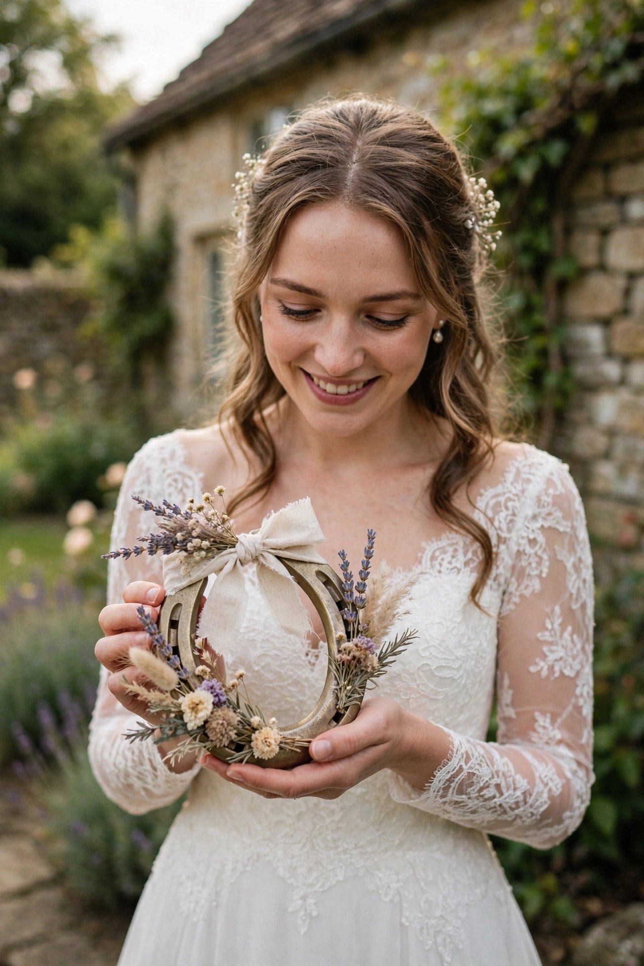 Horseshoes for Luck — British wedding tradition