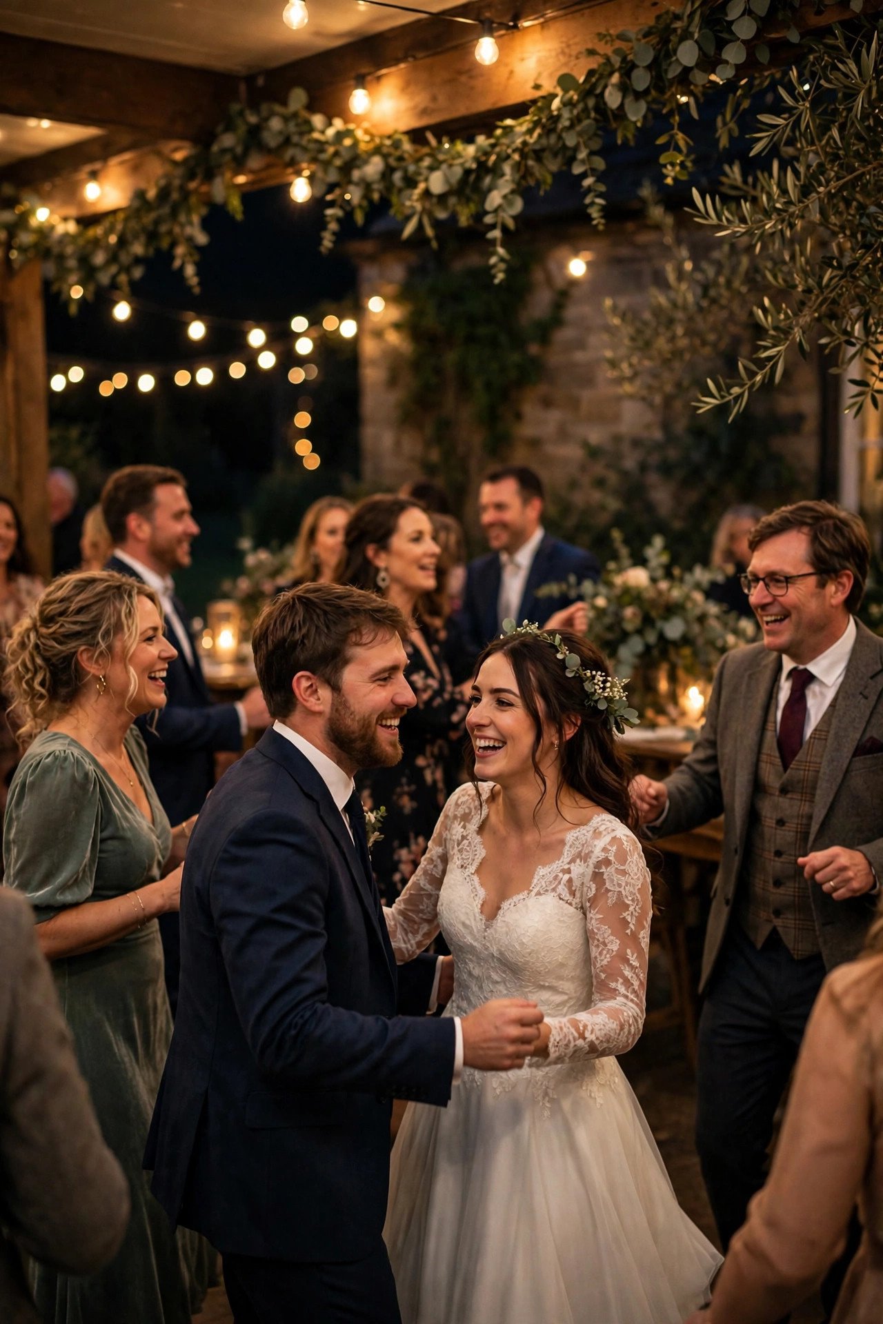 Evening Guests and the Evening Reception — British wedding tradition