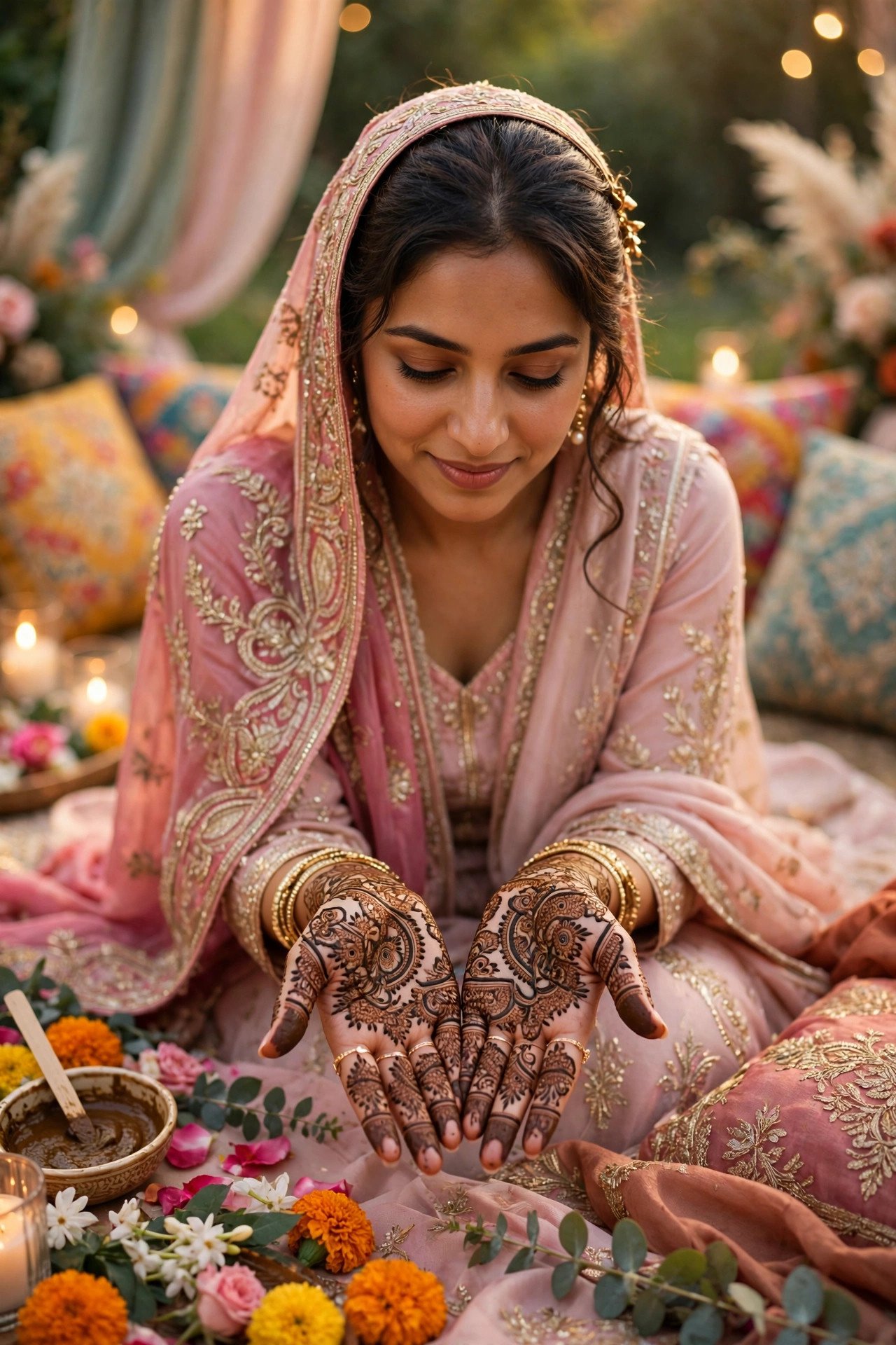 Henna Night: Mehndi Celebrations — Muslim wedding tradition