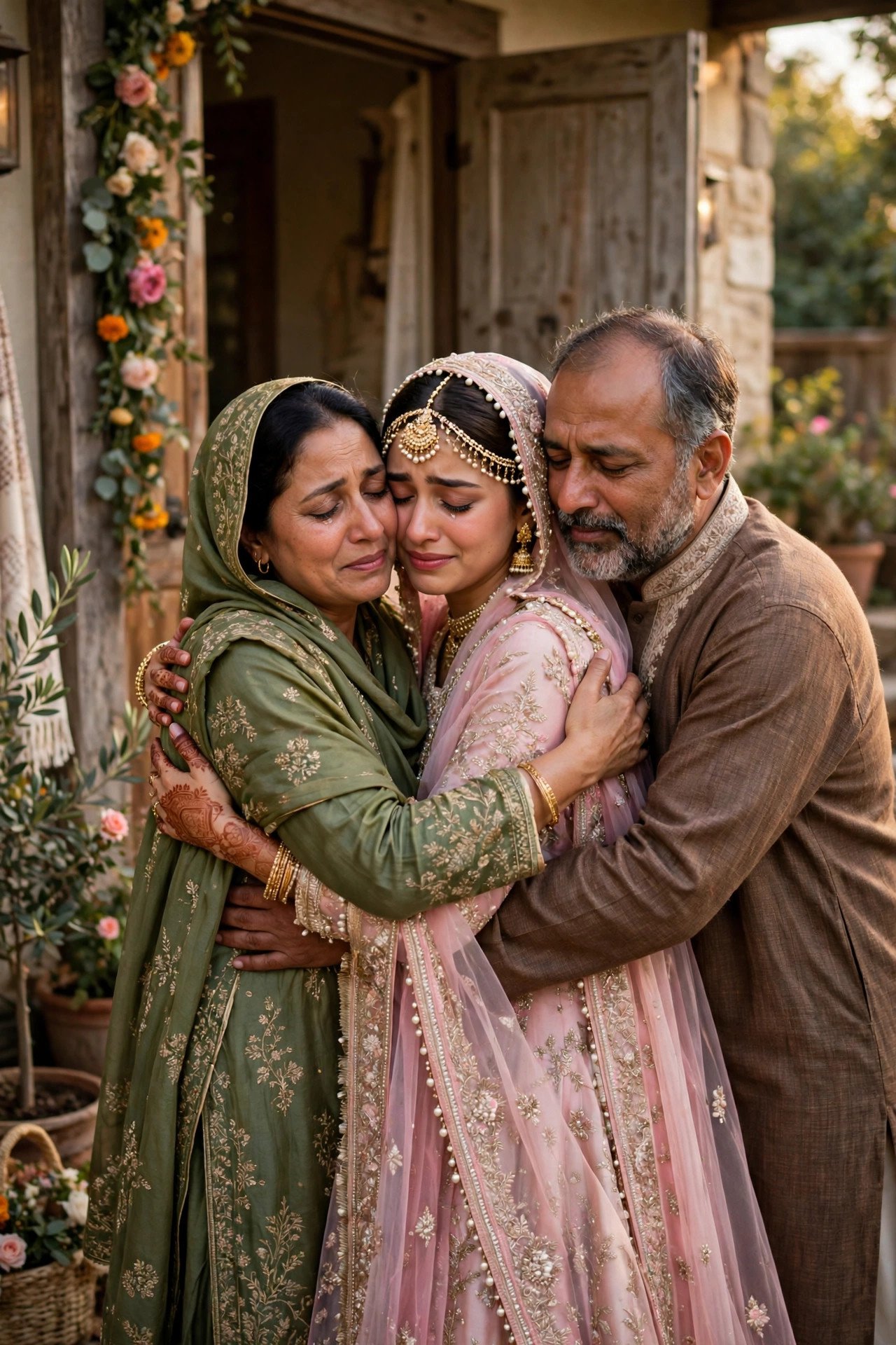 The Bride's Farewell (Rukhsati) — Muslim wedding tradition