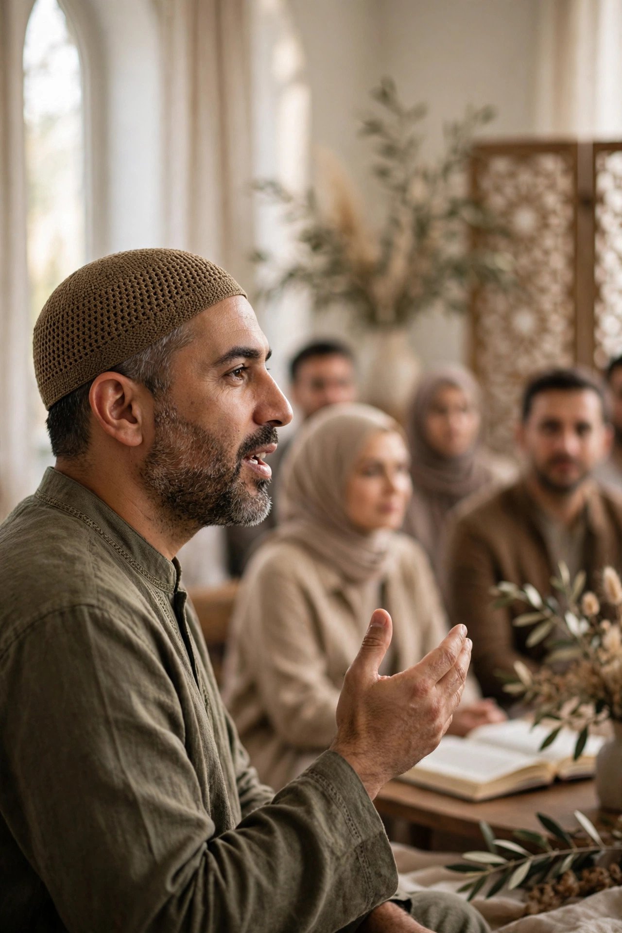 The Khutbah: Opening Sermon — Nikah ceremony moment